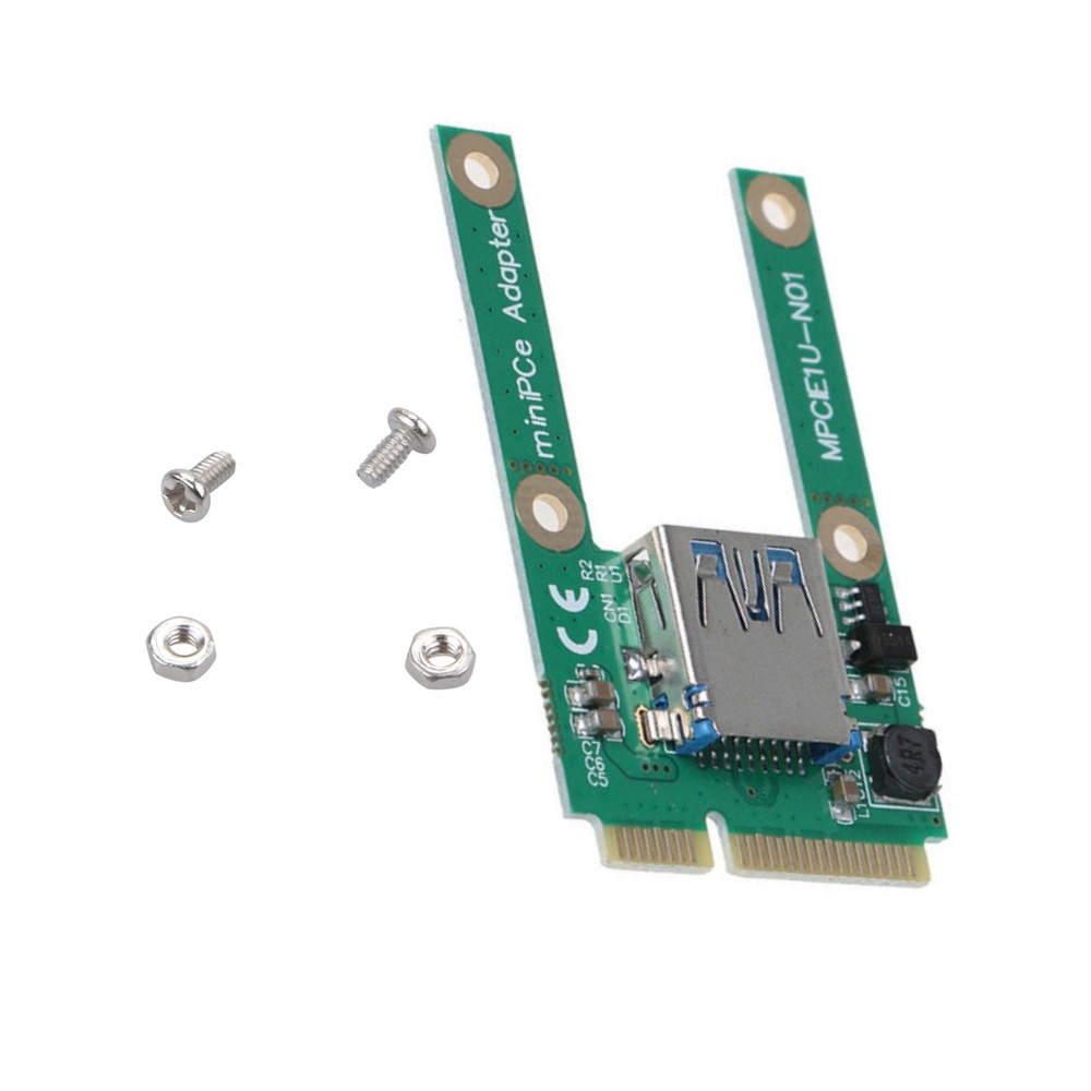 Notebook Mini PCI-E To USB 2.0 Converter Adapter Card Expansion USB Interface