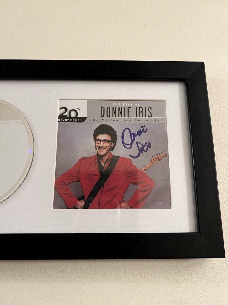 Donnie Iris Autographed CD Legend Ah Leah