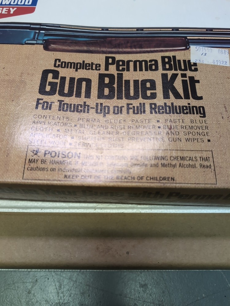 Birchwood Casey Complete Perma Blue Gun Blue Kit- New Open Box