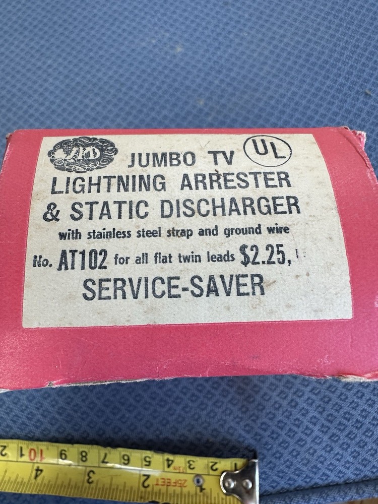 Green Collectable Lightning Arrestor New In Box