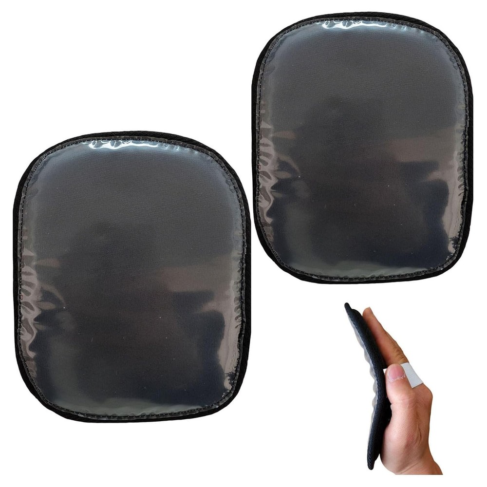 2PCS Laydown 360 Waves Training Pad,Helps Train Black（2pcs）