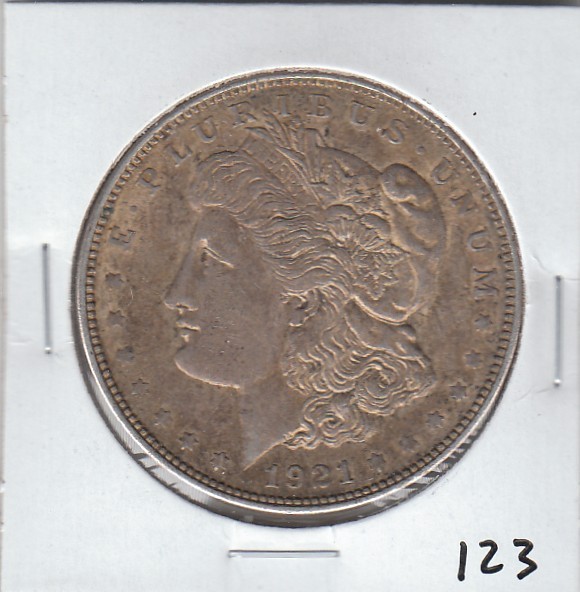 1921-D SILVER MORGAN DOLLAR
