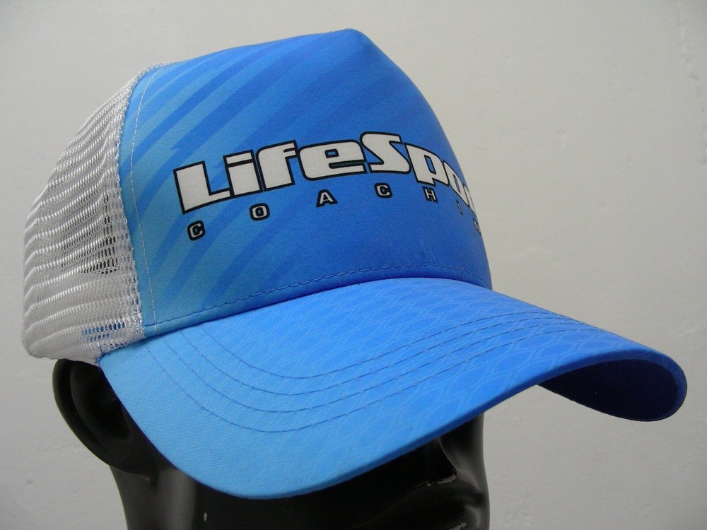 LIFESPORT COACHING - Triathlon - Adjustable SNAPBACK Baseball Cap Hat!