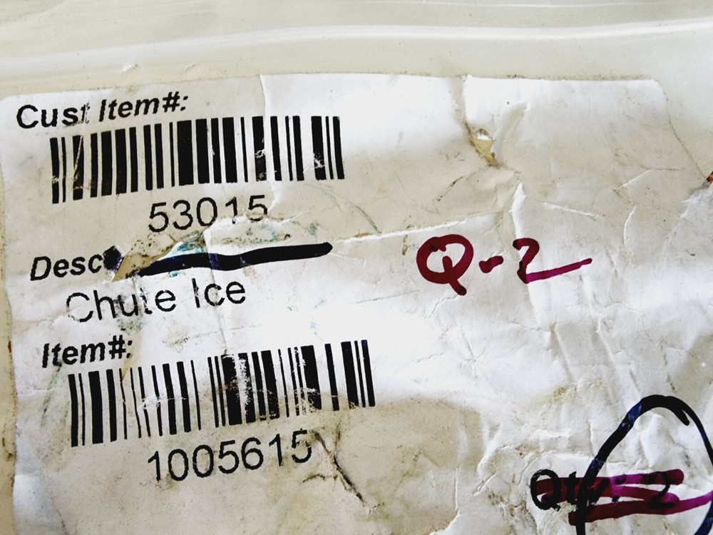 Cornelius 1005615 Chute Ice Genuine OEM