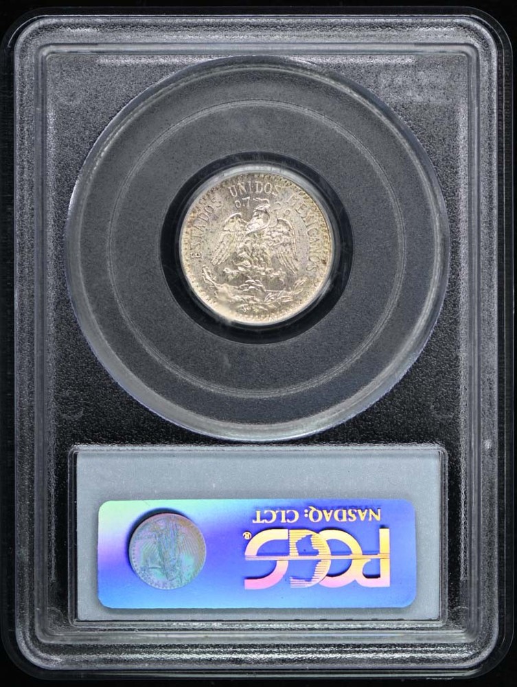 1921-Mo 20C 20 Centavos Mexico PCGS MS65