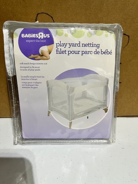 BABIES R US SOFT MESH PLAY YARD NETTING - help keep the bugs out