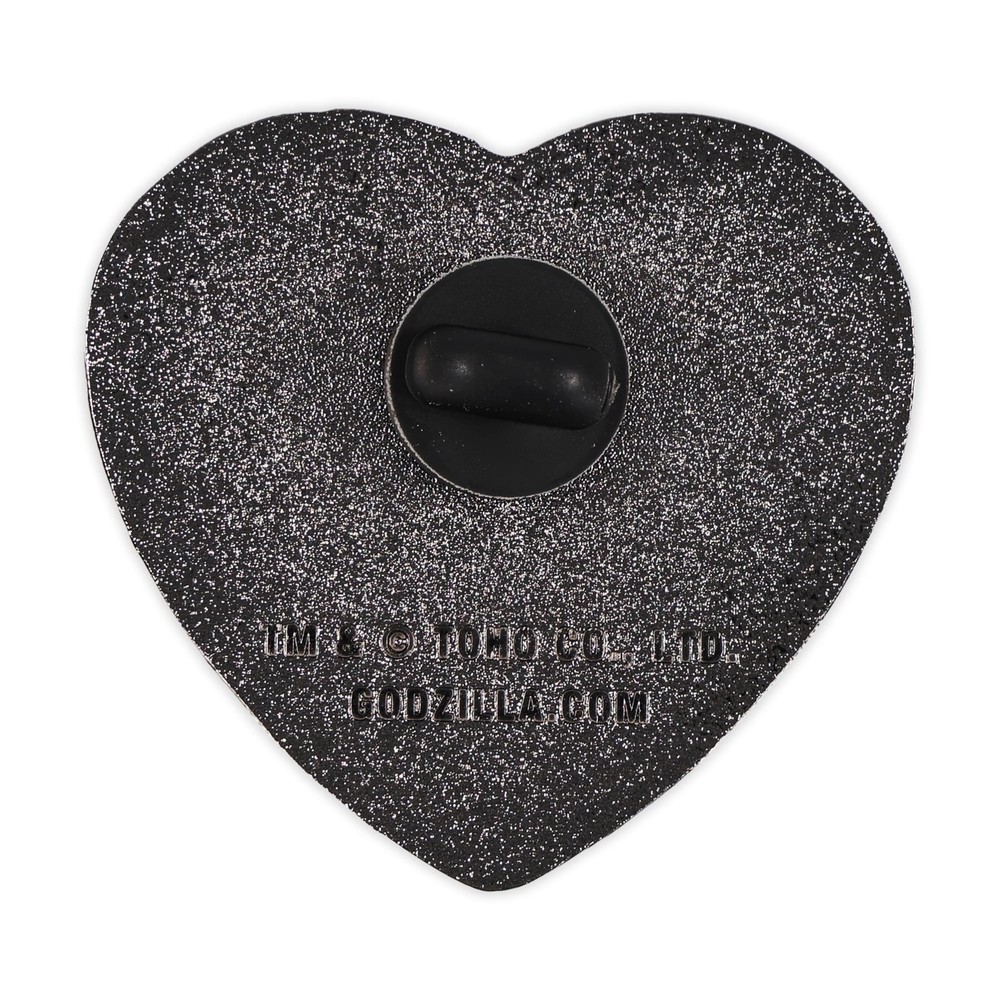 Godzilla Heart-Shaped Enamel Pin
