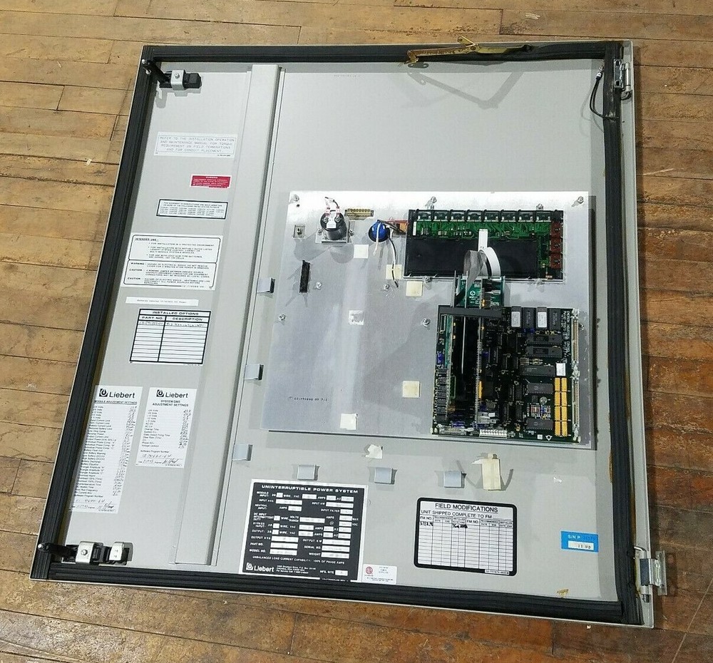 Liebert 02-791640-64 Uninterruptible Power System Panel 338kVA 480 Volt 3PH 3W