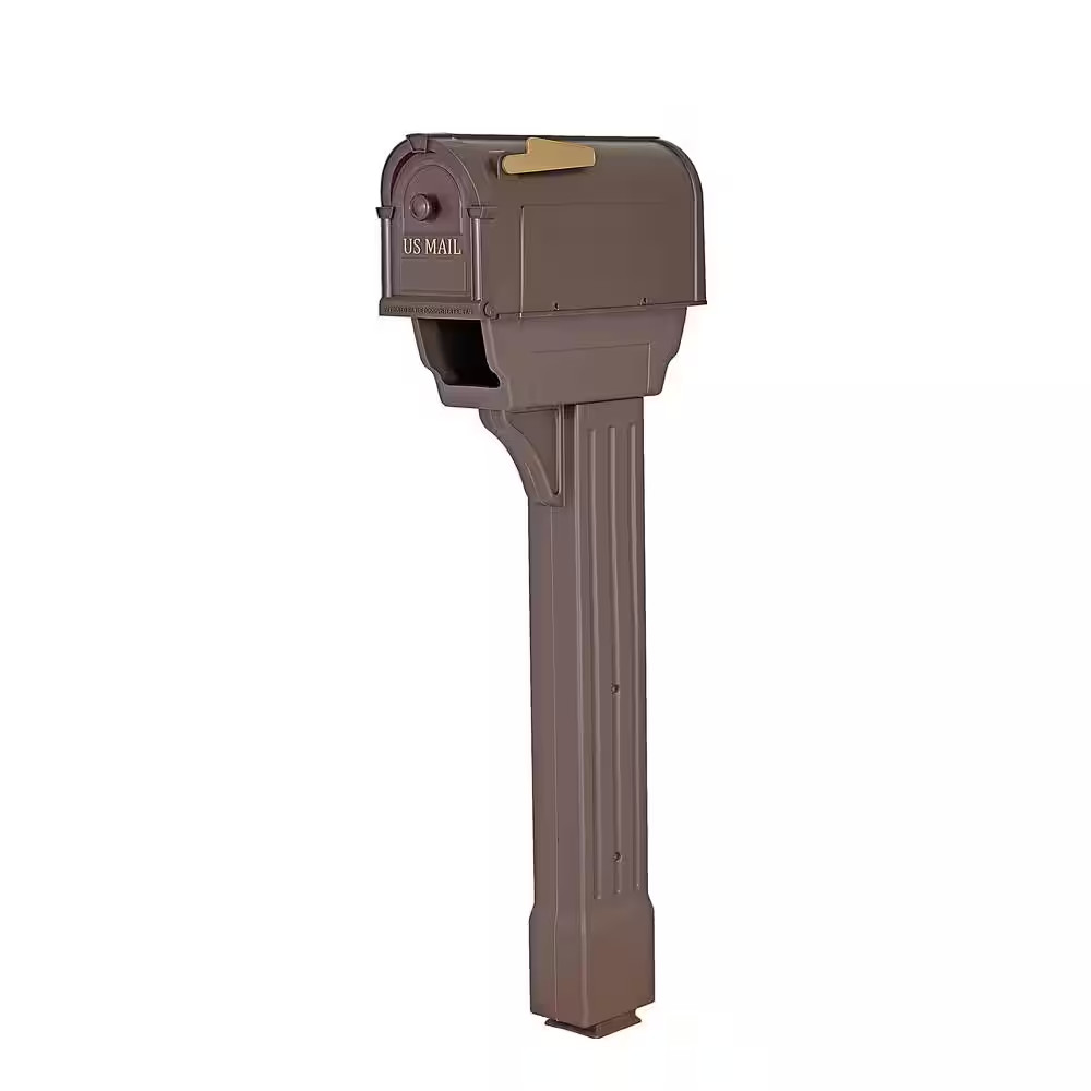 Postal Pro Hampton All-In-One Mailboxes Kit, Bronze