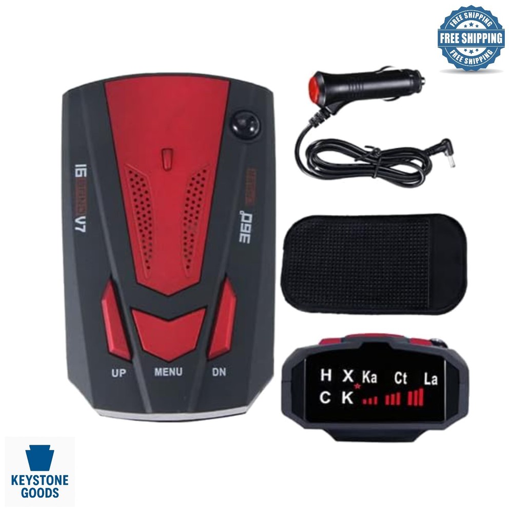 360° Laser & Radar Detection System with Voice Alerts