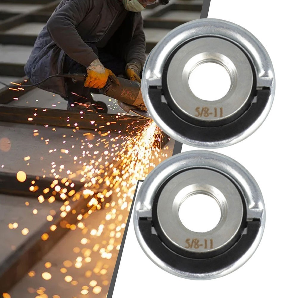 5 8 11 Thread Self Locking Grinder Pressing Plate Flange Nut for Wheels