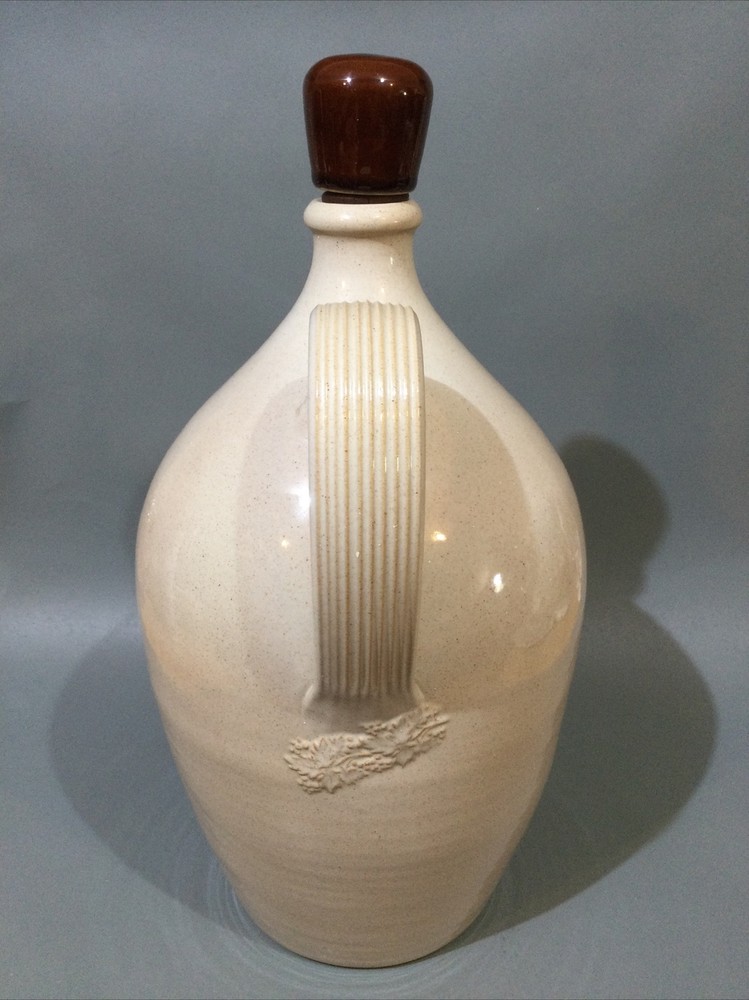 Vintage German Style Stoneware Large Flagon