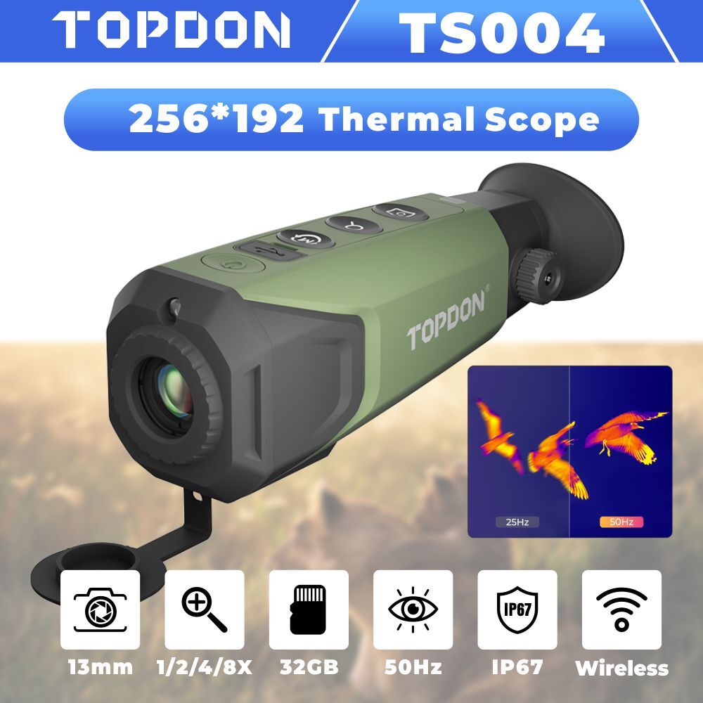 2025 TOPDON TS004 Thermal Monocular Camera Wireless Connection