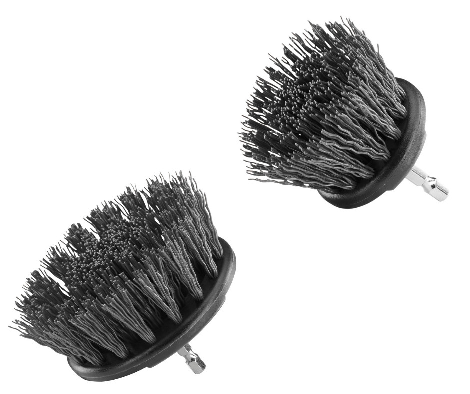 RYOBI 2 PC. HARD BRISTLE BRUSH CLEANING KIT