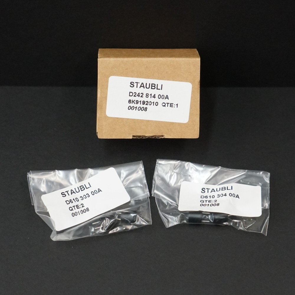 STAUBLI D242 814 00A Capacitor Replacement Kit, 4x D610 303 00A