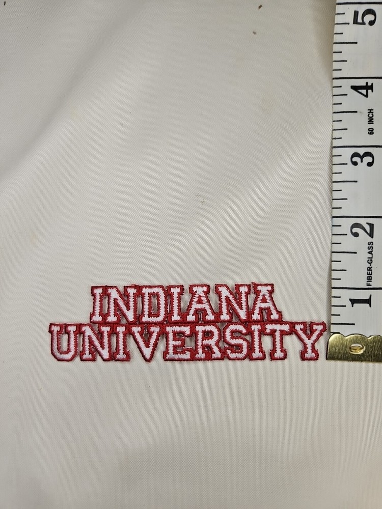 Indiana University Iron On Embroidered Patch