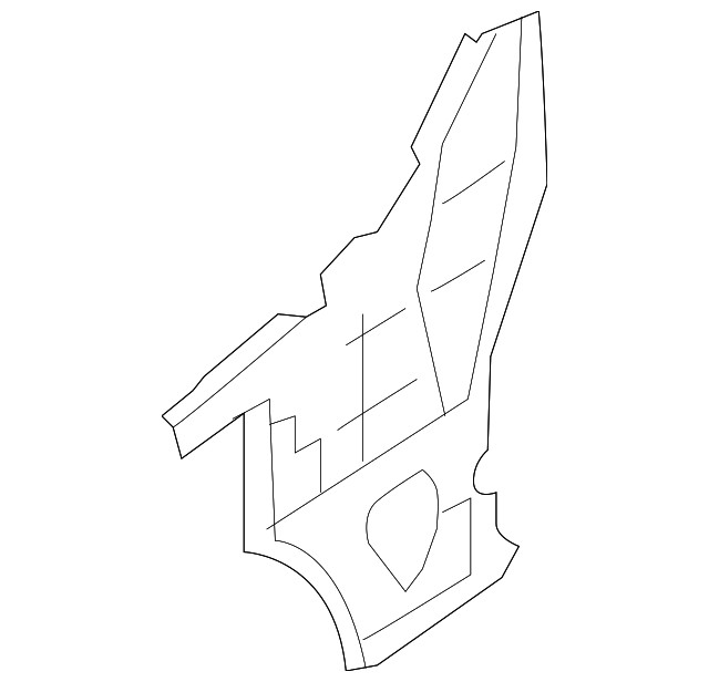 Genuine Nissan Side Panel F7601-9BPMA