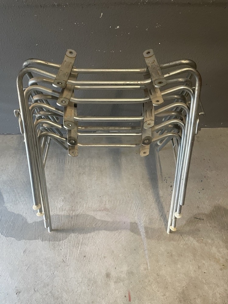 Mid Century Modern EAMES HERMAN MILLER NARROW BASE SHELL CHAIR STACKING BASE