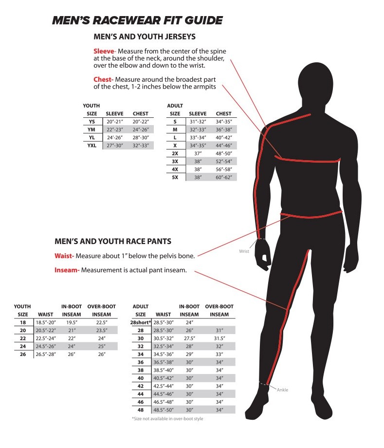 Fly Racing Sm Red/Black Kinetic Center Jerseys