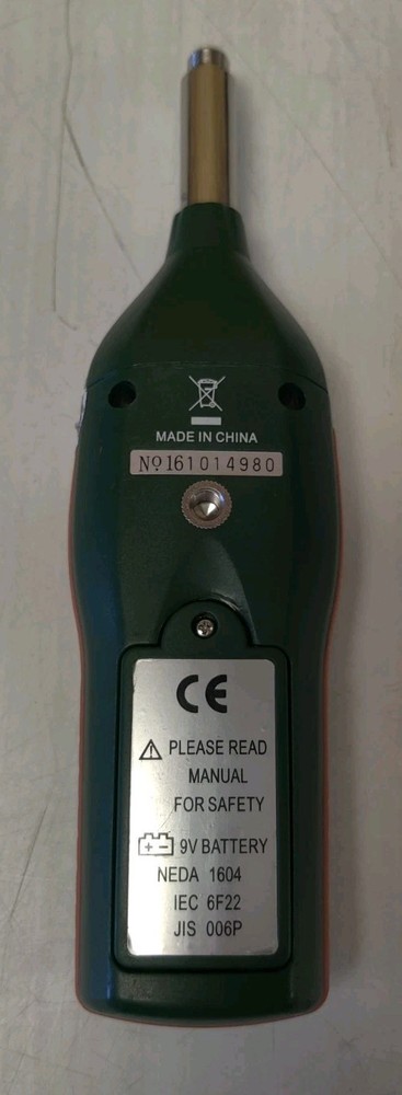 Extech 407732 Sound Level Meter *POWERS ON-AS IS*