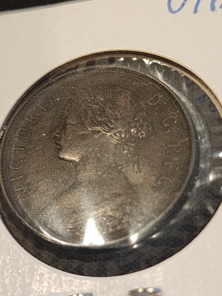 1890 Newfoundland 1 Cent Coin
