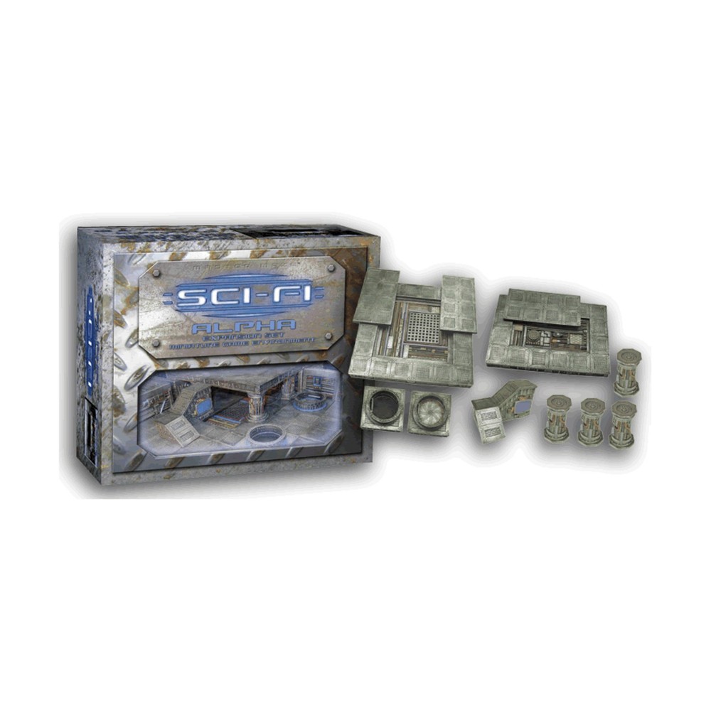 Dwarven Forge Sci-Fi Set Alpha Expansion Set NM