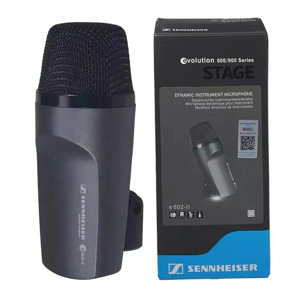 Sennheiser E 602-II Evolution Series Dynamic Wired Professional Microphone New