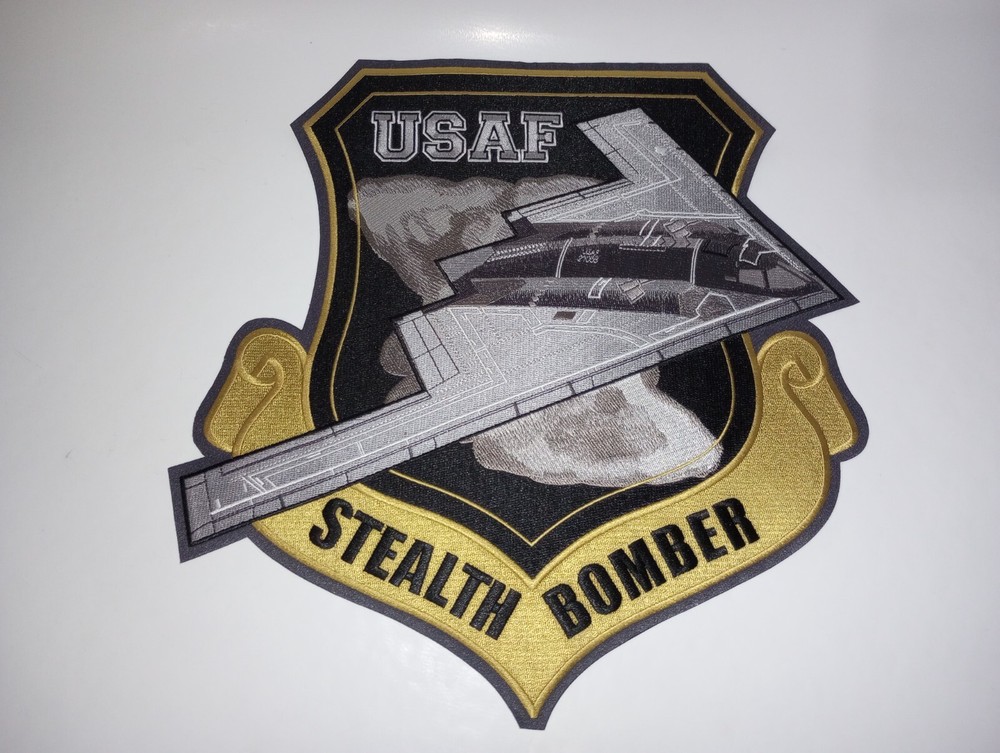 USAF Stealth Bomber Large Embroidered Patch