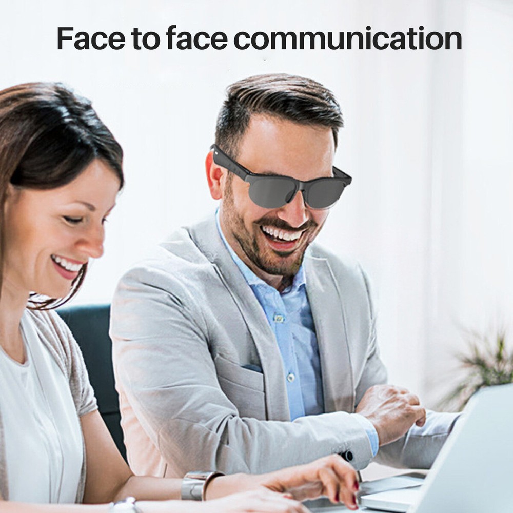 AI Translation Wireless Language Smart Translator Glasses Headphone 150 Language
