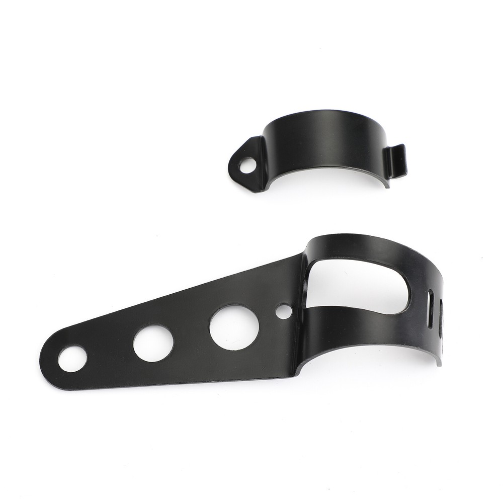 43-50mm Fork Black Headlight Bracket Universal Headlamp Mount Holder Motorcycle