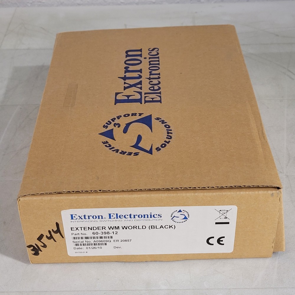 Extron 60-398-12 Electronics Extender WM World Communication Extender Black