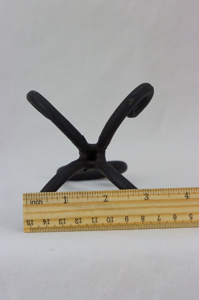 Wrought Iron Four Prong Hanging Hook