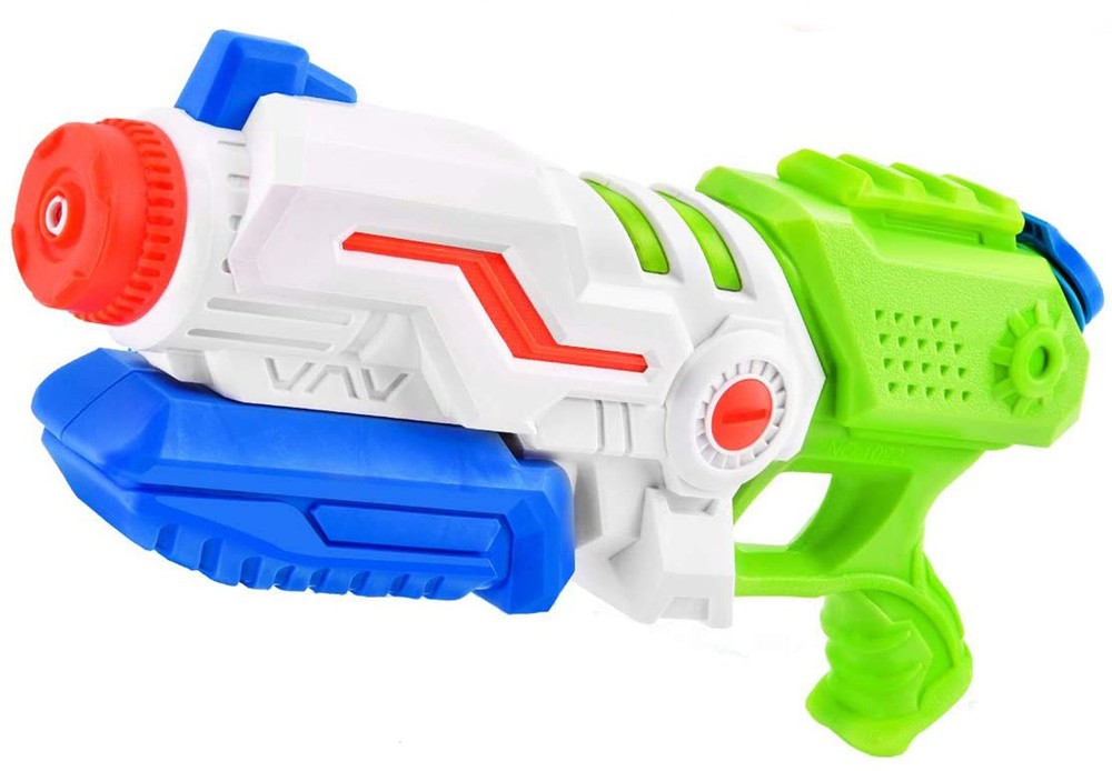 Long Range 32 FT Water Soaker Toy 19.5" Fast Shooting Pump Blaster