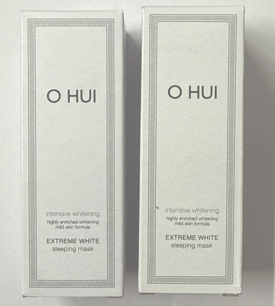 ohui extreme white sleeping Mask Sample 2x30ml