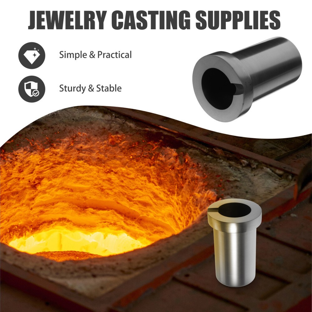 1KG Graphite Crucible Graphite Melting Crucible Cup