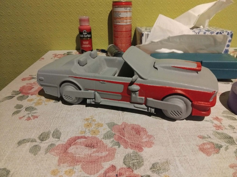 Back to the Future 3D Printed Biff Bmw