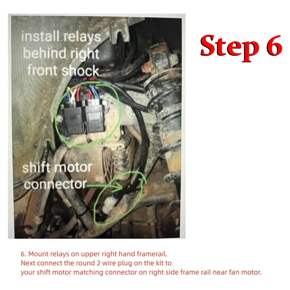 Bypass Angle Sensor Shift Motor Computer For Honda ES Shift Kit Rancher 350