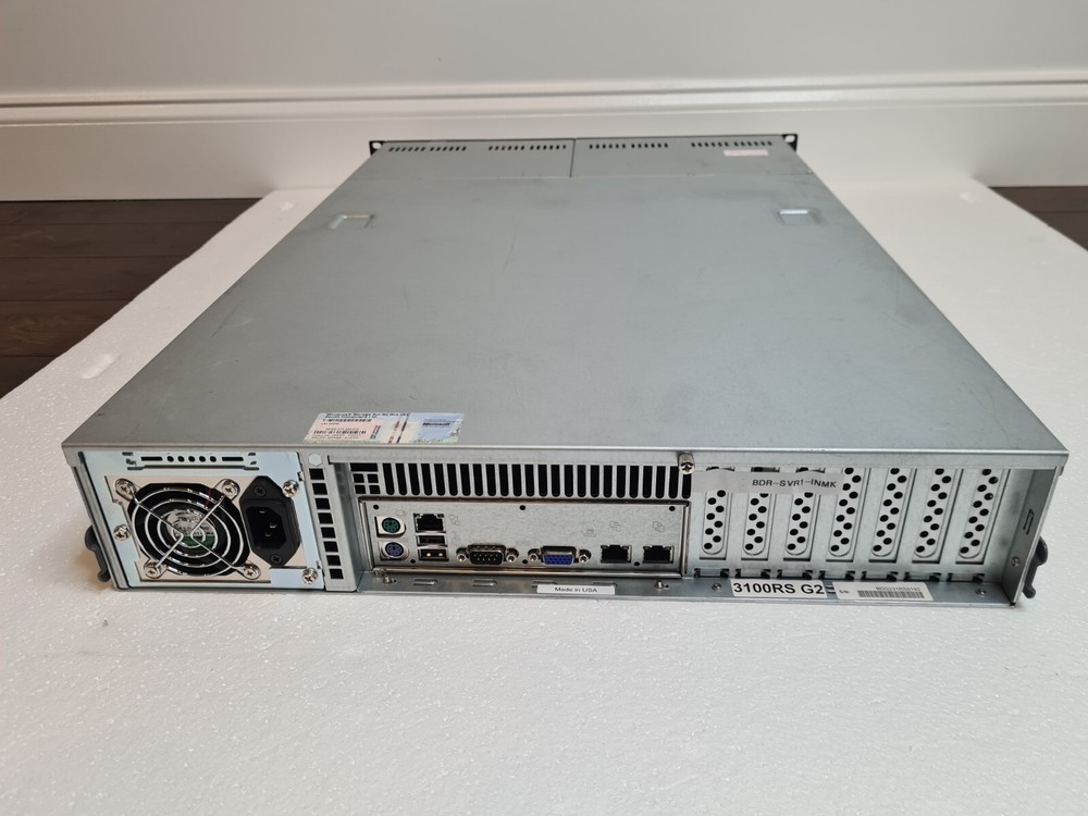 2x AMD 2350 16G Hard Drive Storage Array Server 3100RS G2 Windows Storage Svr R2