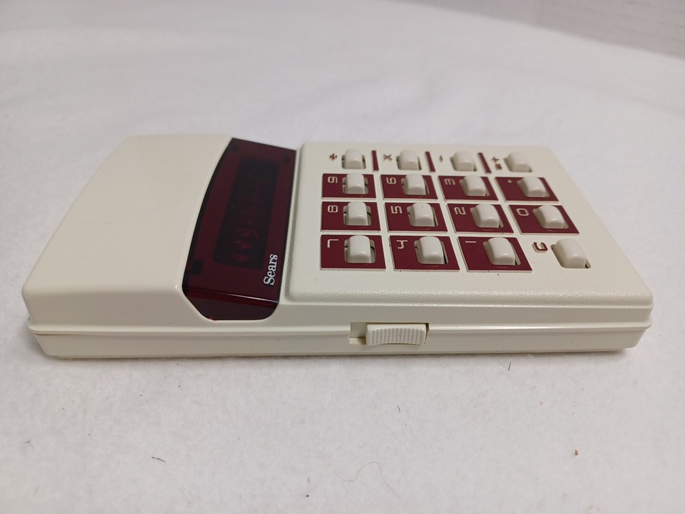 Vintage Sears Model 801-58190 Calculator