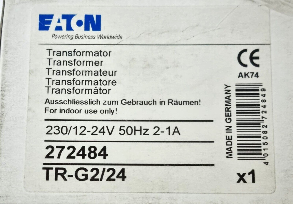 MOELLER TR-G2/24 Transformer 272484
