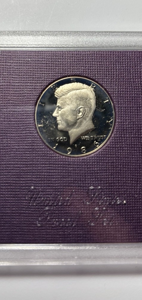 1986 US Mint Proof 5-Coin Set