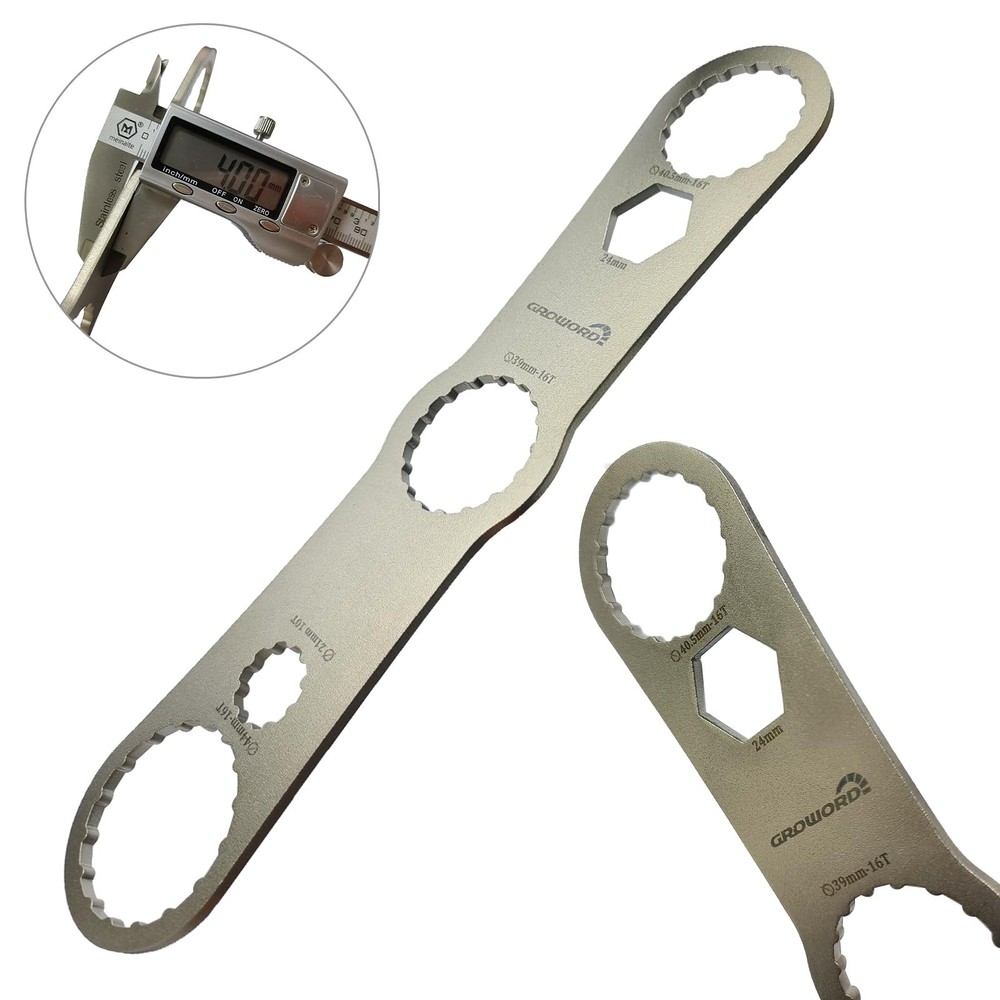 groword Multi -function Bottom Bracket Wrench，Suitable for BB wrench in 39...