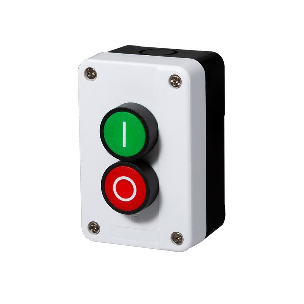 Ergonomic Push Button Station Switch with Box for Remote Motor Control