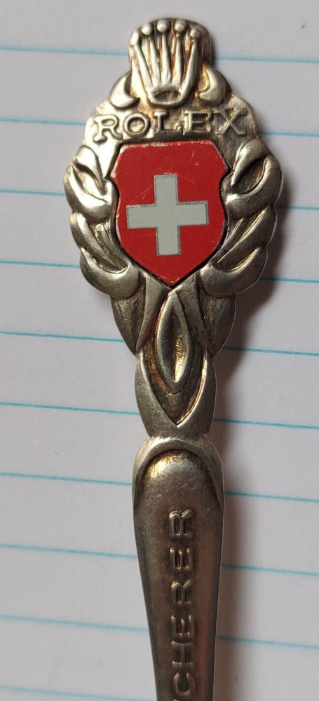 VERY RARE Spoon Rolex Bucherer , BUCHERER