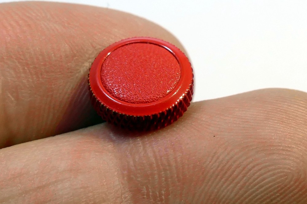 Soft Shutter Release Button Camera Shutter Button Convex - RED for Fujifilm