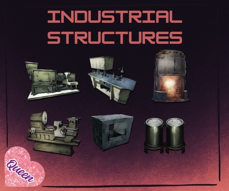 ARK Survival Ascended PvE ✅ Industrial Structures