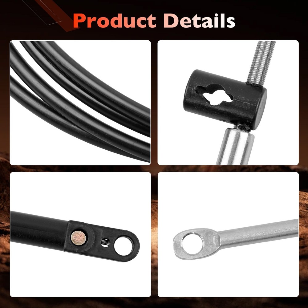 2Pcs 13FT Outboard Throttle Shift Control Cables GEN 1 For Mercury MerCruiser