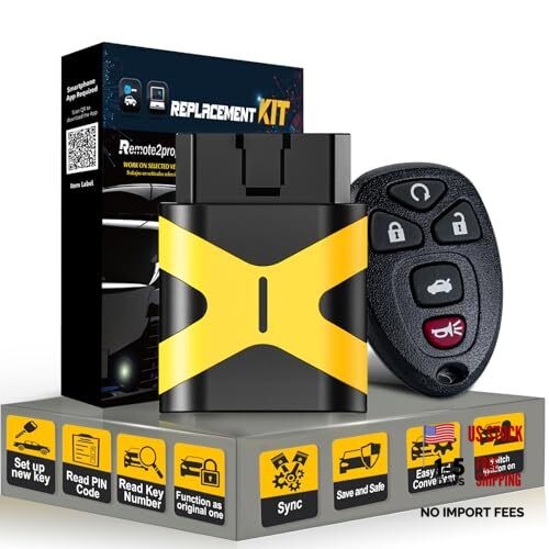 Self Programmable Car Key Keyless 5 BTN/ KOBGT04A Self Programmable Remote