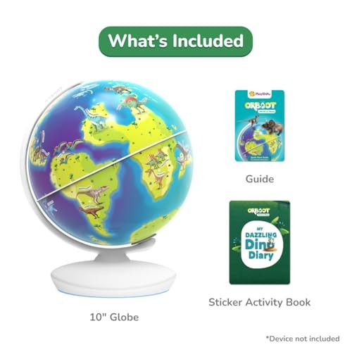 Orboot Dinosaur Toys - Interactive - 50 Dinosaurs - 500+ - Orboot App