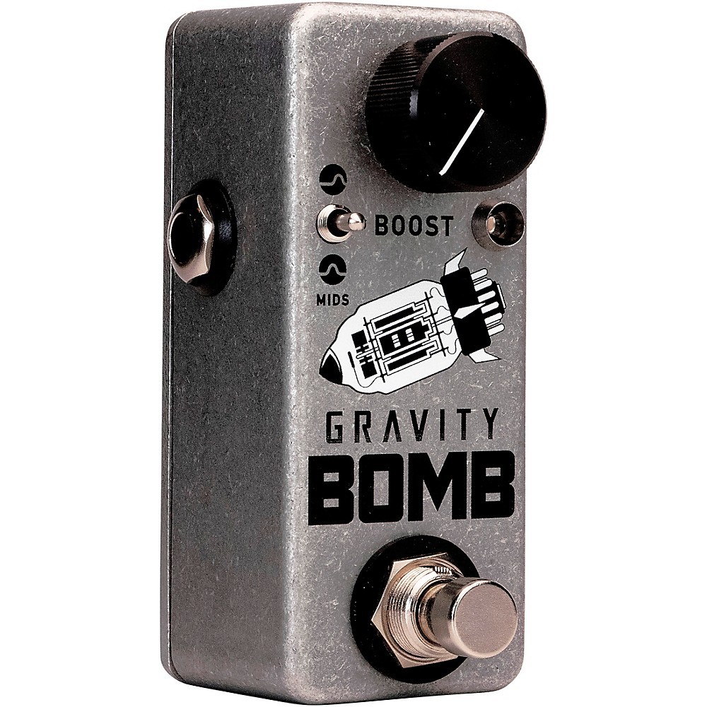 CopperSound Pedals Gravity Bomb V2 Clean Boost & Mids Enhancer Grey